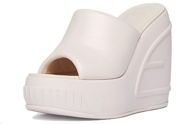 Order (W) Fendi Leder Offene Zehen Sandalen ''Beige'' Fashion. 8R8405NBAF084J