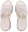 Shop (W) Fendi Leder Offene Zehen Sandalen ''Beige'' Fashion. 8R8405NBAF084J
