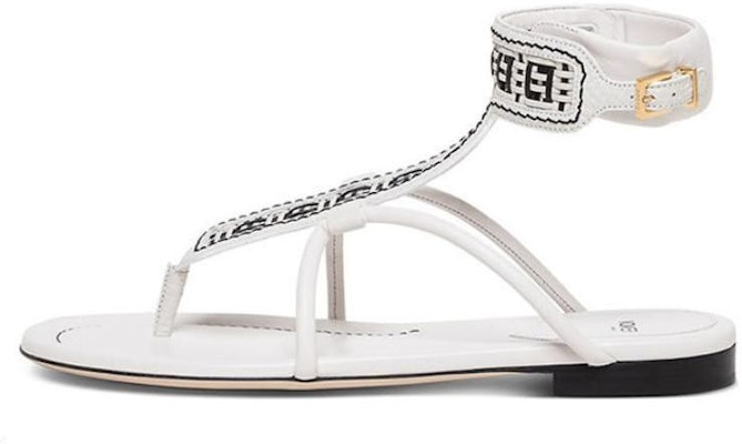 (W) Fendi Sandalias de Punta Redonda y Abertura en Piel 'Blanco' 8Y8095AEH6F0Z5V Buy (W) Fendi Sandalias de Punta Redonda y Abertura en Piel 'Blanco' 8Y8095AEH6F0Z5V