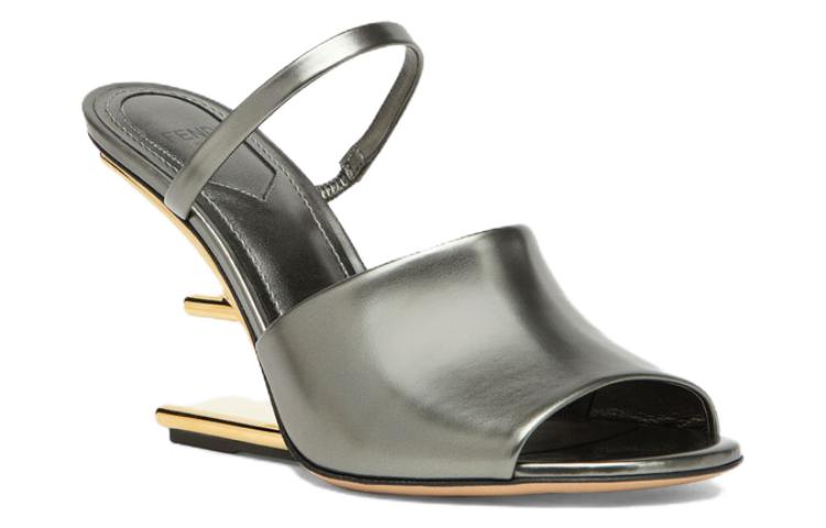 (W) Fendi Leather Slide 'Green Simple' 圖 2