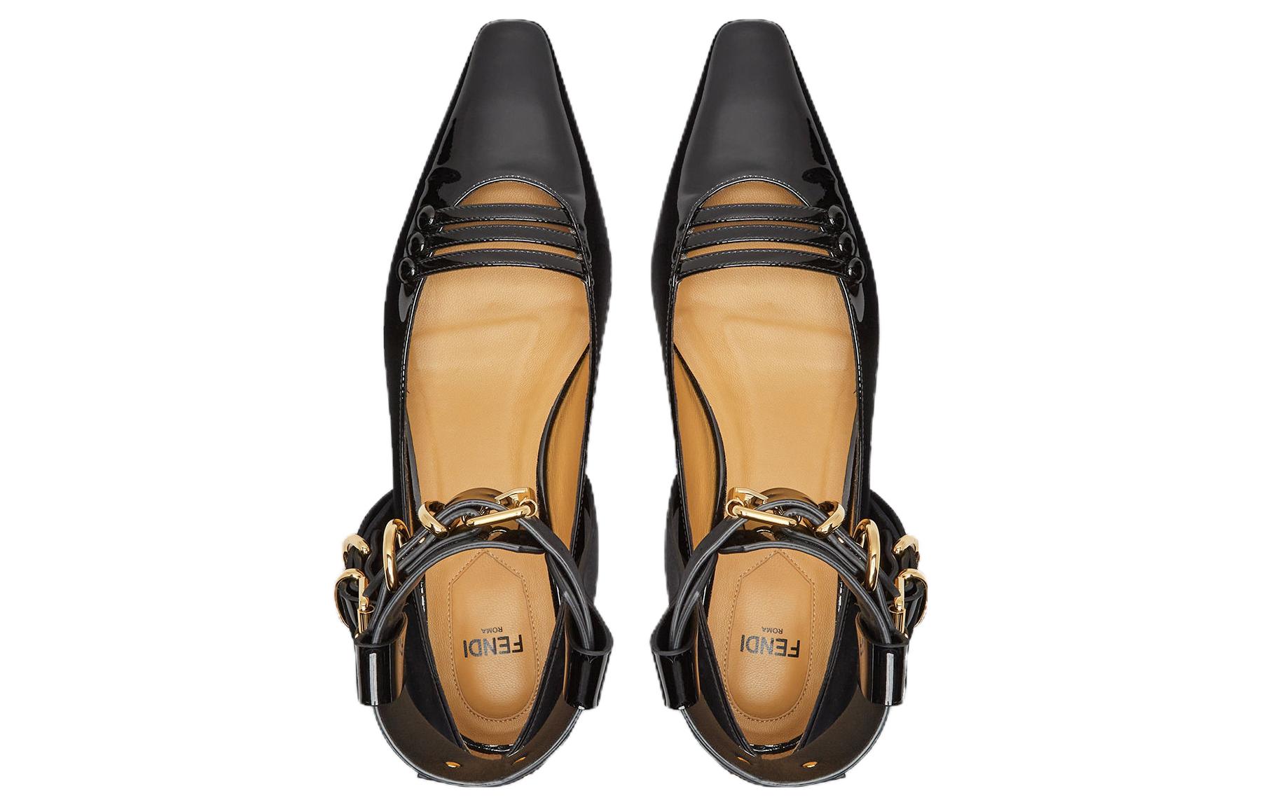 (W) Fendi Leather Sneaker 'Elegant CMFT' 圖 3