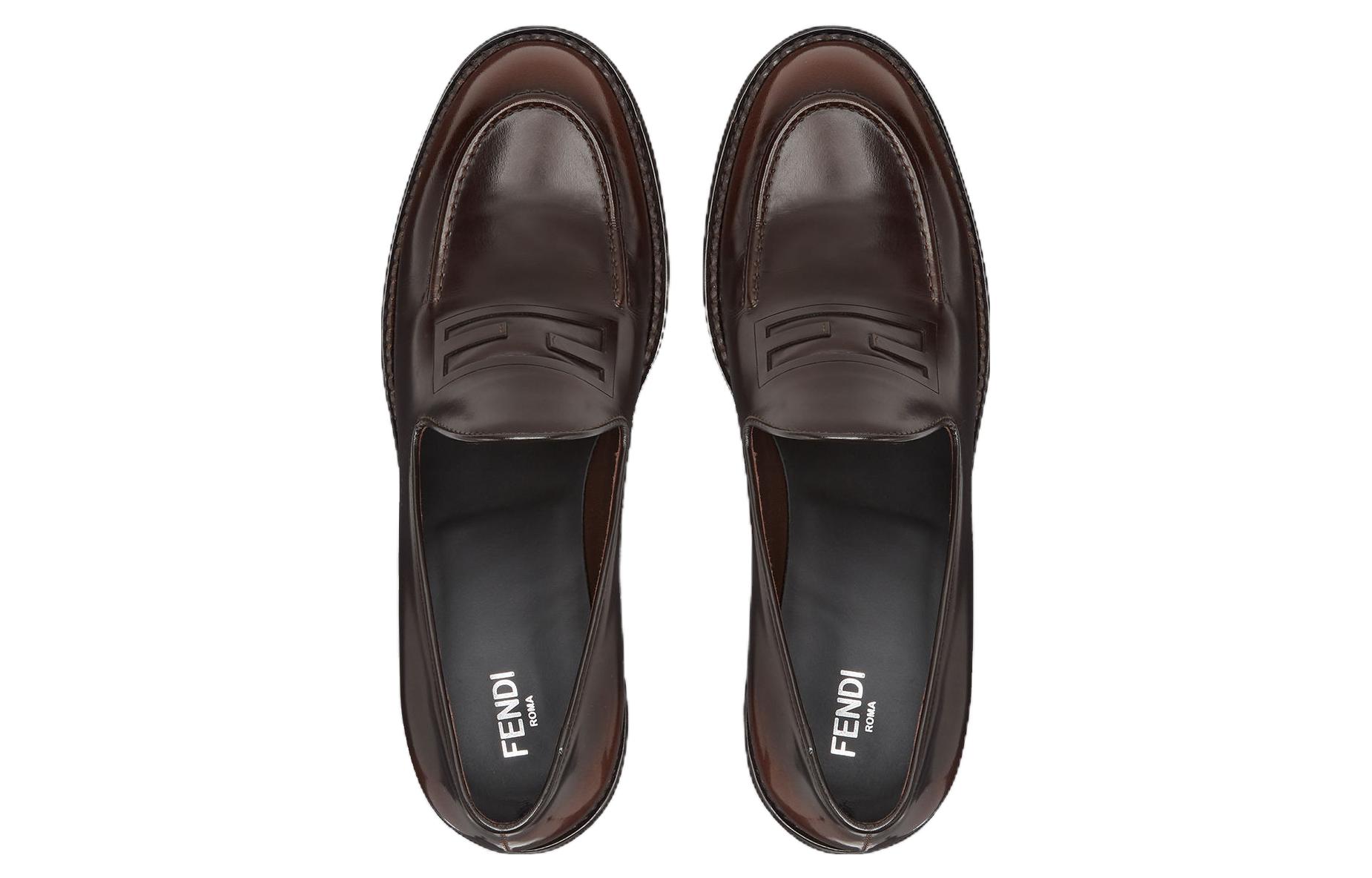 (W) Fendi Loafer 'Brown Leather' 圖 3
