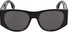 Lookbook (Women) FENDI Logo Square Black Sunglasses. FE40109I 01A