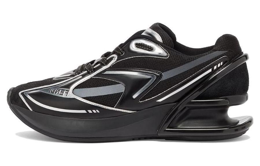 (W) Fendi First 1 Charcoal Grey Silver 'Black'
