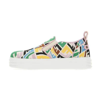 (W) Fendi Low-Top Sneaker 'Colorblock Monogram'