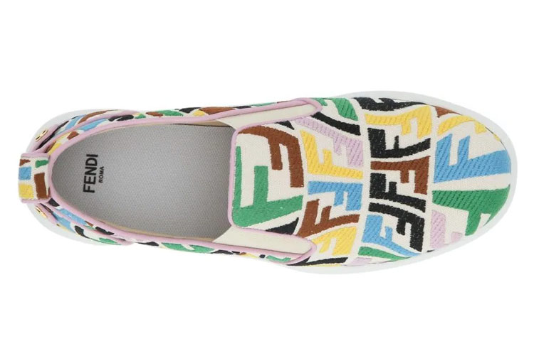 (W) Fendi Low-Top Sneaker 'Colorblock Monogram' 圖 4