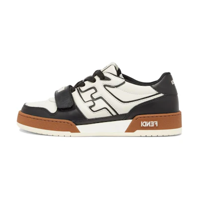 (W) Fendi Match 'White Black Brown'