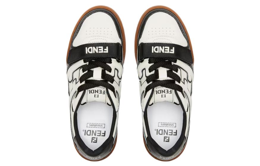 Shop (W) フェンディ マッチ 白黒茶 (Fendi Match ShiroKuroCha) 8E8453-AOMN-F1ME7