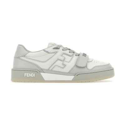 (W) Fendi Match 'White Grey'