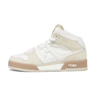 (W) Fendi Match High Top 'White Cream'