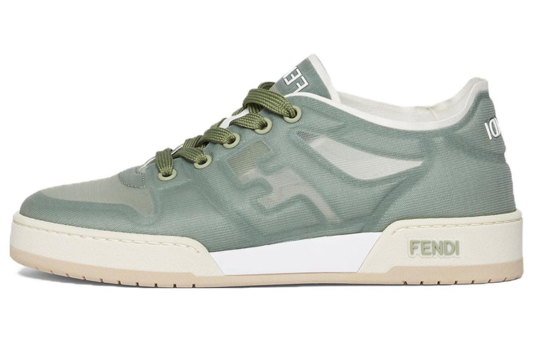 (Women) Fendi Match Low Top Mesh 'Green' 8E8415AN7KF1KO8