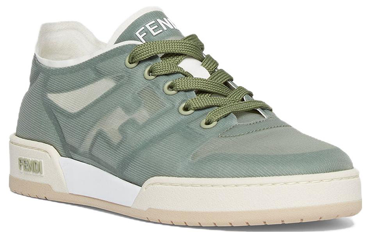 (W) Fendi Match Low Top Mesh 'Green' 圖 2