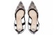 (W) Fendi Stiletto Hujung Runcing Jaring Bersulam 'Hitam' 8J8207AGEFF1FF2