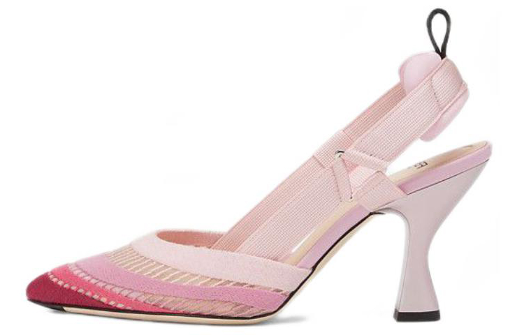 Buy (W) Fendi Sepatu Hak Tinggi Jaring 'Pink' 8J8132AE7ZF1CP8