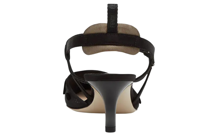 (W) Fendi Mesh Pointed High Heel 'Black Fashion Sandal' 圖 5