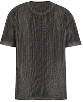 (W) FENDI Mesh Baju T-Leher Bulat Oversized SS21 Coklat FS7375AG77F118W Lookbook (W) FENDI Mesh Baju T-Leher Bulat Oversized SS21 Coklat FS7375AG77F118W