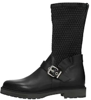 (Women) Fendi Mid-Calf Boot 'Black Fashion Casual Warm Leather' 8U6328S5AF0ABB (Women) Fendi Mid-Calf Boot 'Black Fashion Casual Warm Leather' 8U6328S5AF0ABB