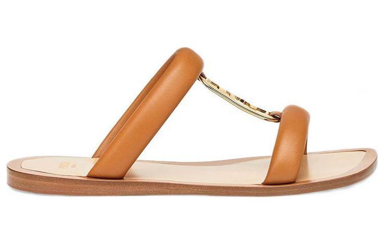 (W) Fendi O'Lock 'Brown Fashion Slide' 圖 2