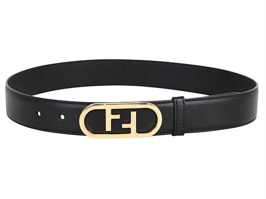 (Women) FENDI O'Lock Leather Belt Black 3cm Wide 8C0653AAIWF0KUR Lookbook (Women) FENDI O'Lock Leather Belt Black 3cm Wide 8C0653AAIWF0KUR