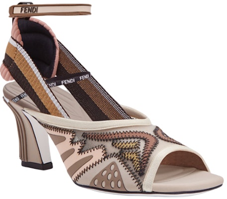 (Women) Fendi Open Toe Velcro 'Fashion Sandal - Pink Brown' 8X6910A6RQF16M7 Order (Women) Fendi Open Toe Velcro 'Fashion Sandal - Pink Brown' 8X6910A6RQF16M7