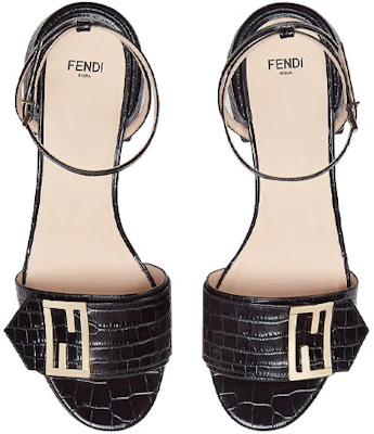 (W) Fendi Promenade ''Sandali Neri a Tacco Alto con Cinturino Largo'' 8X7091TC3F0QA1 Shop (W) Fendi Promenade ''Sandali Neri a Tacco Alto con Cinturino Largo'' 8X7091TC3F0QA1