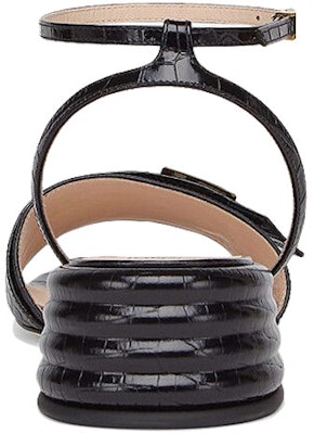 (Women) Fendi Promenade 'Wide Strap High Heel Sandals Black' 8X7091TC3F0QA1 Purchase (Women) Fendi Promenade 'Wide Strap High Heel Sandals Black' 8X7091TC3F0QA1