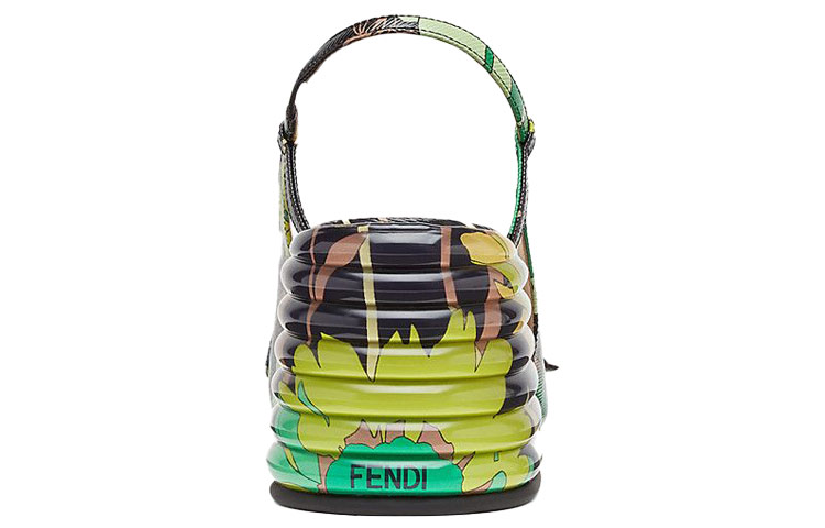 Lookbook (W) Fendi Promenades Kasut Tumit Tinggi 'Floral Colorblock' 8J7066AAXKF0FGH