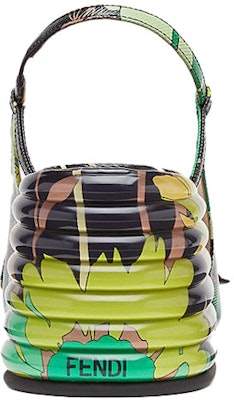 (Women) Fendi Promenades High-Heeled Mules 'Floral Colorblock' 8J7066AAXKF0FGH Lookbook (Women) Fendi Promenades High-Heeled Mules 'Floral Colorblock' 8J7066AAXKF0FGH