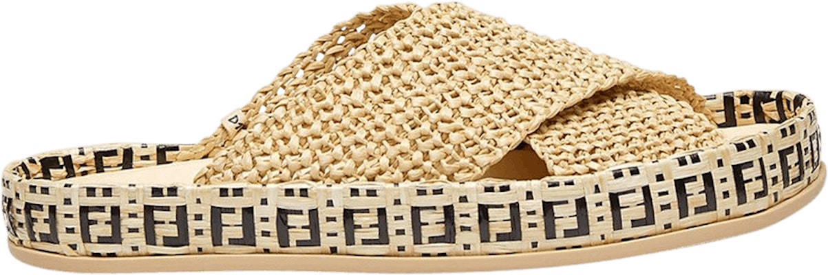 (W) Fendi Raffia Slides 'Reflections' (Selipar Fendi Raffia 'Refleksi') 8X8085-AEH0-F1D1M Buy (W) Fendi Raffia Slides 'Reflections' (Selipar Fendi Raffia 'Refleksi') 8X8085-AEH0-F1D1M