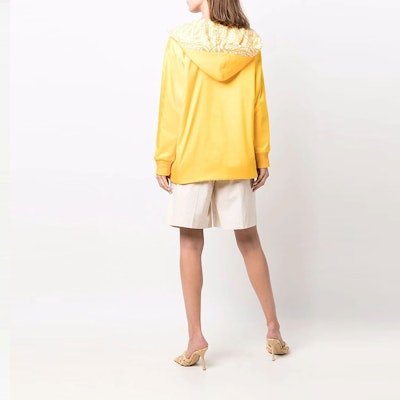 (Women) FENDI Reversible Yellow Zip-Up Hooded Jacket. FAF142AESVF11A9 Shop (Women) FENDI Reversible Yellow Zip-Up Hooded Jacket. FAF142AESVF11A9