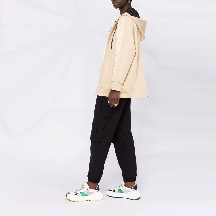 Sizing (W) Fendi 雙面拉鍊連帽外套 白色 FAF142AGM7F10RM