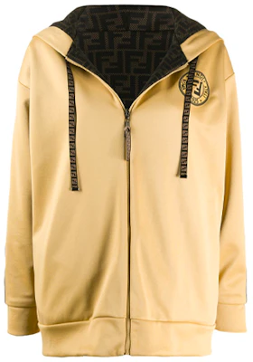 (W) 芬迪(FENDI)可翻转连帽拉链夹克 黄色 FAF142ADH9F1BGV Order (W) 芬迪(FENDI)可翻转连帽拉链夹克 黄色 FAF142ADH9F1BGV