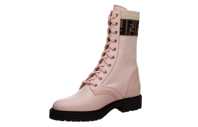 (W) Fendi Rockoko Boots Pink 圖 2