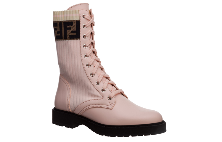 (W) Fendi Rockoko Boots Pink 圖 3