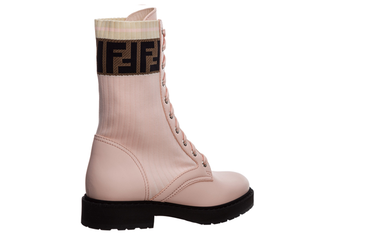 (W) Fendi Rockoko Boots Pink 圖 4