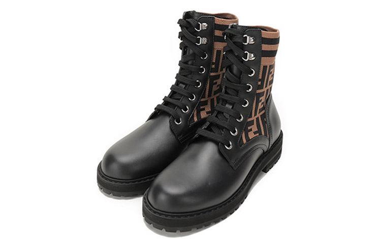 Lookbook (W) 펜디 로코코 블랙 FF 모티브  (Pendeu Rokoko Beulraek FF Motiveu) 7U1398A8C7F0PMM