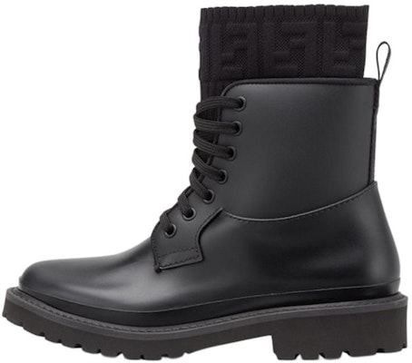 (Women) Fendi Rockoko PVC Biker Boot 'Black' 8T8185-AGEN-F0ABB Buy (Women) Fendi Rockoko PVC Biker Boot 'Black' 8T8185-AGEN-F0ABB