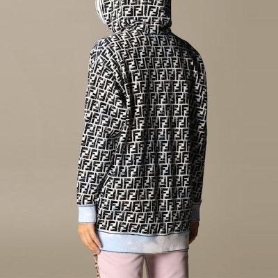 (W) FENDI Roma Joshua Vides 連帽衫 淺藍色 FS7263AC6FF1B64 Purchase (W) FENDI Roma Joshua Vides 連帽衫 淺藍色 FS7263AC6FF1B64