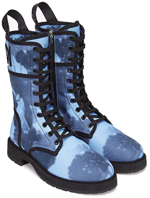 (W) Fendi Signature Canvas Moto Stiefel ''Hellblau'' 8T8114AF5IF1DVJ Lookbook (W) Fendi Signature Canvas Moto Stiefel ''Hellblau'' 8T8114AF5IF1DVJ