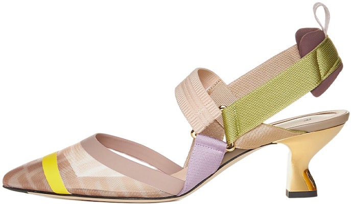 (Women) Fendi Slide-on Mule High Heels 'Pink' 8J6716AJZ3F1JFL Buy (Women) Fendi Slide-on Mule High Heels 'Pink' 8J6716AJZ3F1JFL