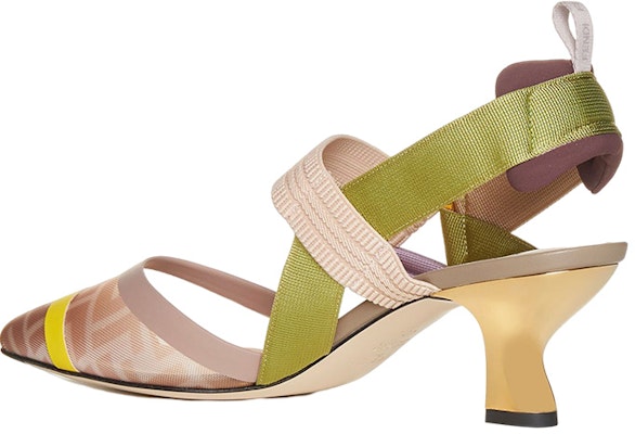 (Women) Fendi Slide-on Mule High Heels 'Pink' 8J6716AJZ3F1JFL Shop (Women) Fendi Slide-on Mule High Heels 'Pink' 8J6716AJZ3F1JFL