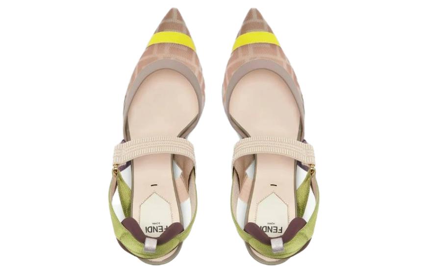 Purchase (W) Fendi Instap Mule Hoge Hakken ''Roze'' 8J6716AJZ3F1JFL