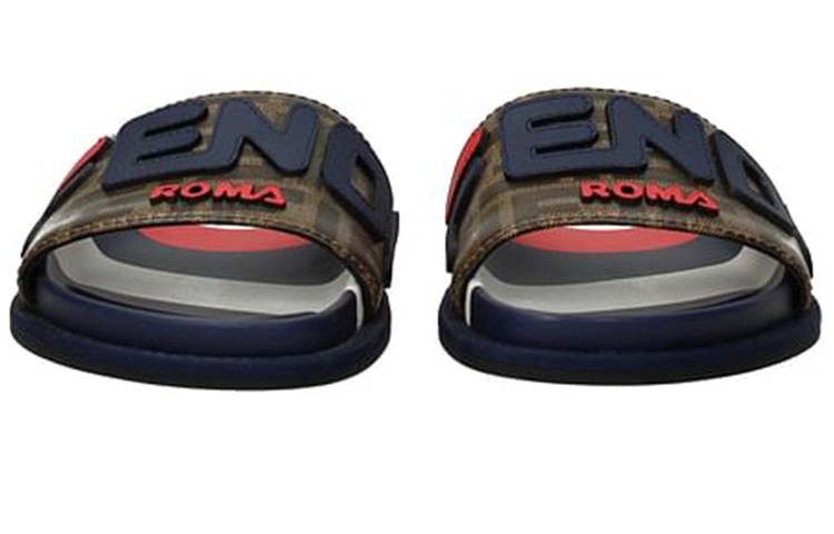 (W) Fendi Slide 'Brown Monogram' 圖 3