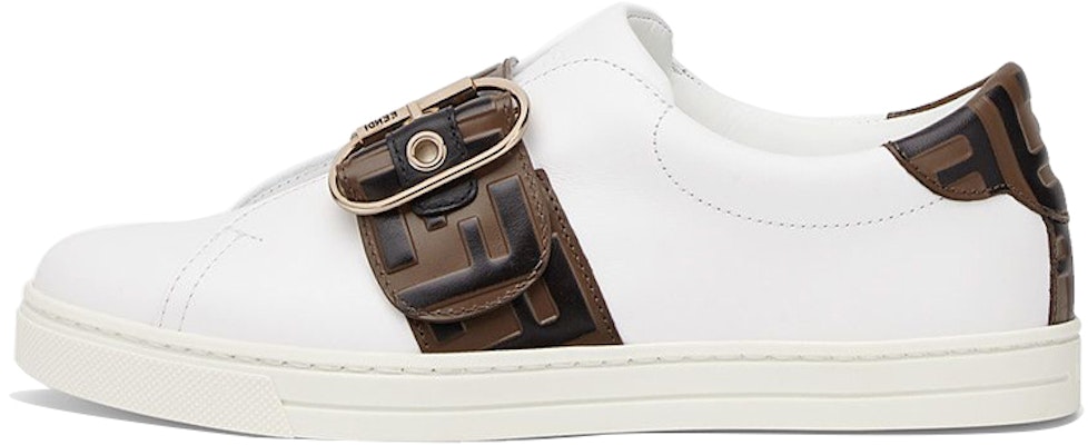 (Women) Fendi Slip-On Leather 'FF All Over Buckle' 8E6734A83JF17M7 Buy (Women) Fendi Slip-On Leather 'FF All Over Buckle' 8E6734A83JF17M7