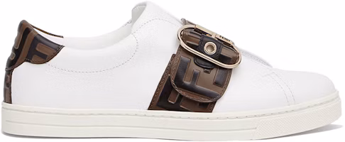 Order (W) Fendi Mocassins en Cuir ''FF All Over Boucle'' 8E6734-A83J-F17M7