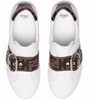 Shop (W) Fendi Mocassins en Cuir ''FF All Over Boucle'' 8E6734-A83J-F17M7