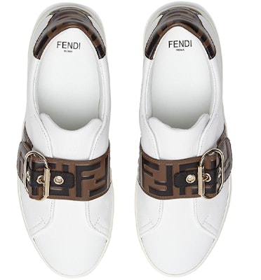 (Women) Fendi Slip-On Leather 'FF All Over Buckle' 8E6734A83JF17M7 Shop (Women) Fendi Slip-On Leather 'FF All Over Buckle' 8E6734A83JF17M7