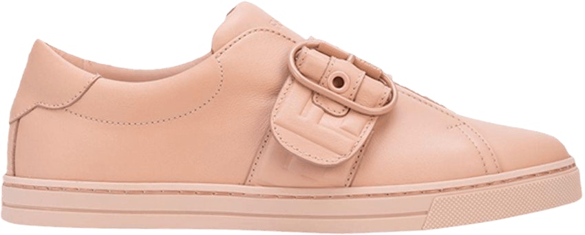 fendi-slip-on-leather-pink-buckle-women