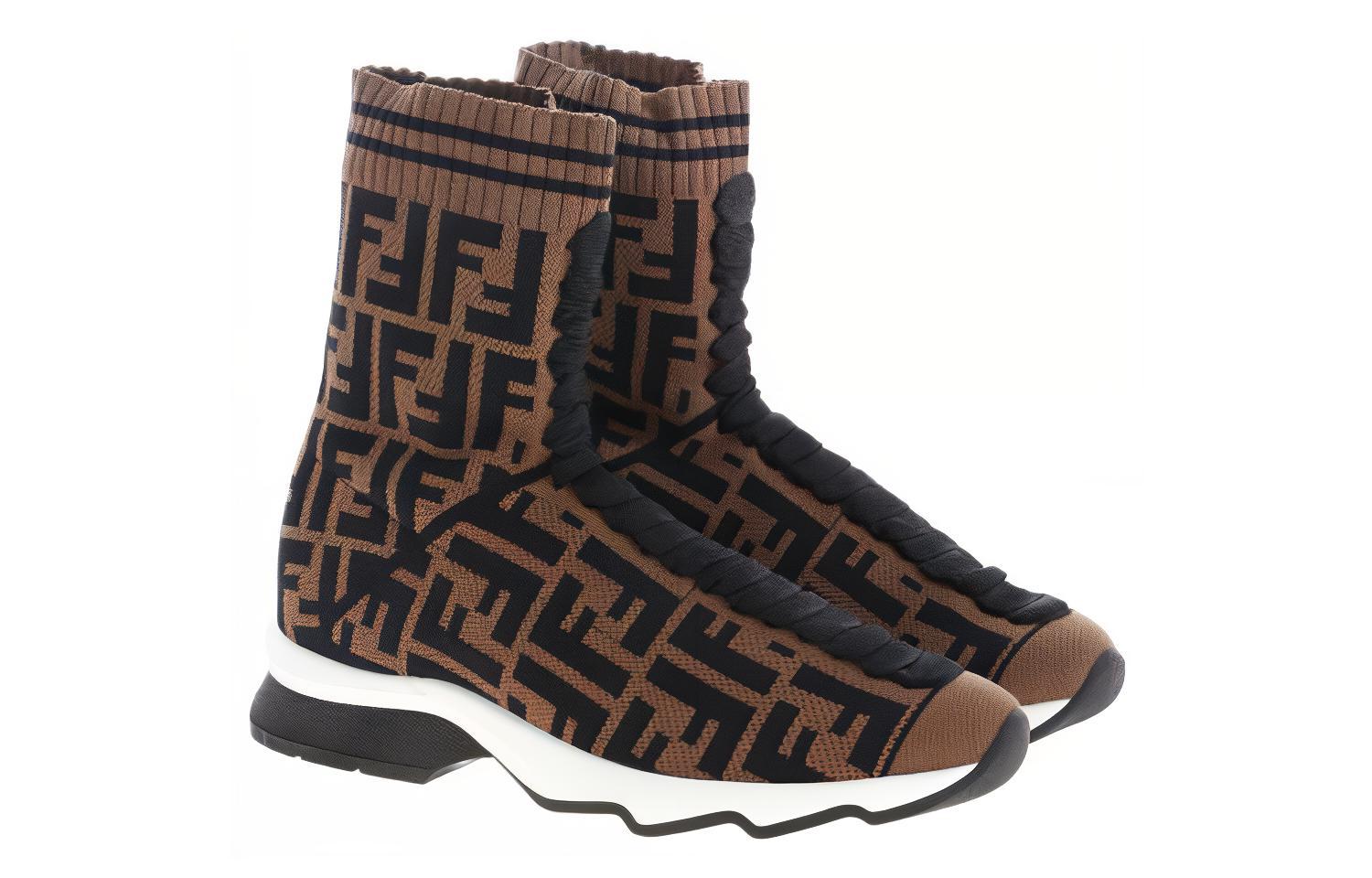 (W) Fendi Slip-On Mid 'Black' 圖 3