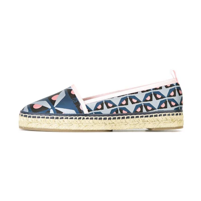 (W) Fendi Slip-On 'Blue Black Print'